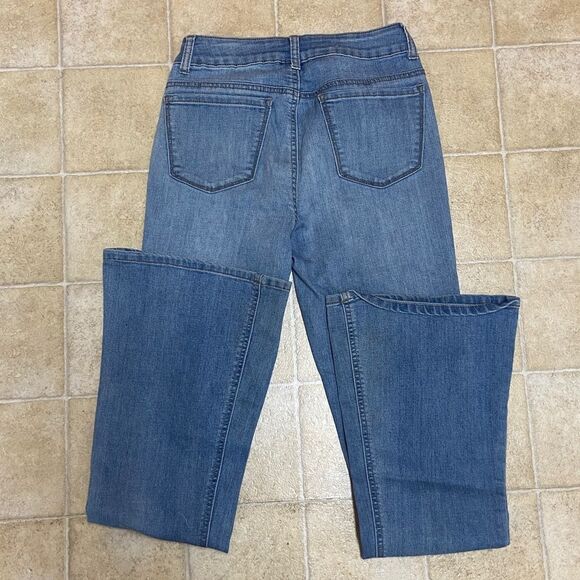 Mudd Flare Women's Light Blue Jeans Stretch Size 7 Junior - Picture 4 of 14